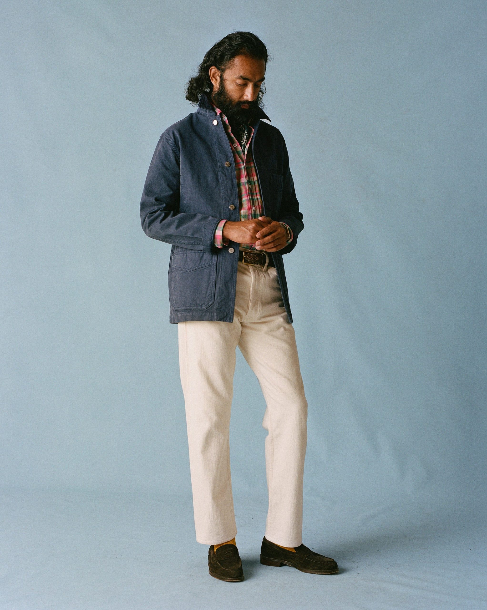 Pink and Green Madras Check Cotton Button-Down Shirt - Image 8