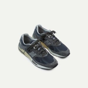 New Balance Dark Gull Grey Made in UK 991v2 Trainers