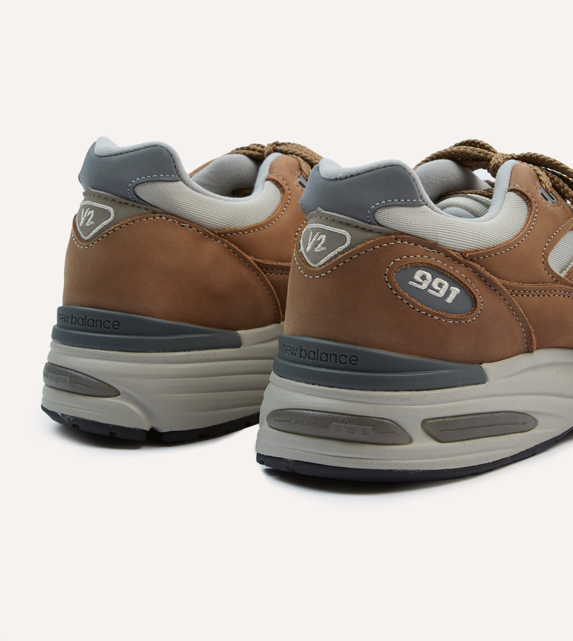 New Balance Coco Mocca Made in UK 991v2 Trainers - Image 5
