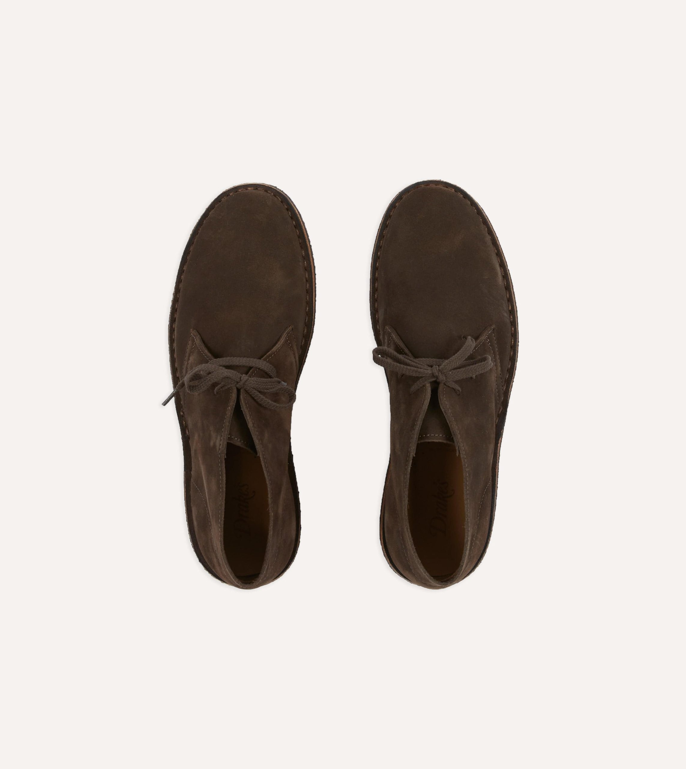 Clifford Desert Boot Dark Brown Suede - Image 4