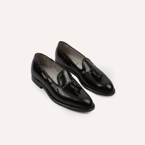 Alden Black Cordovan Tassel Loafer
