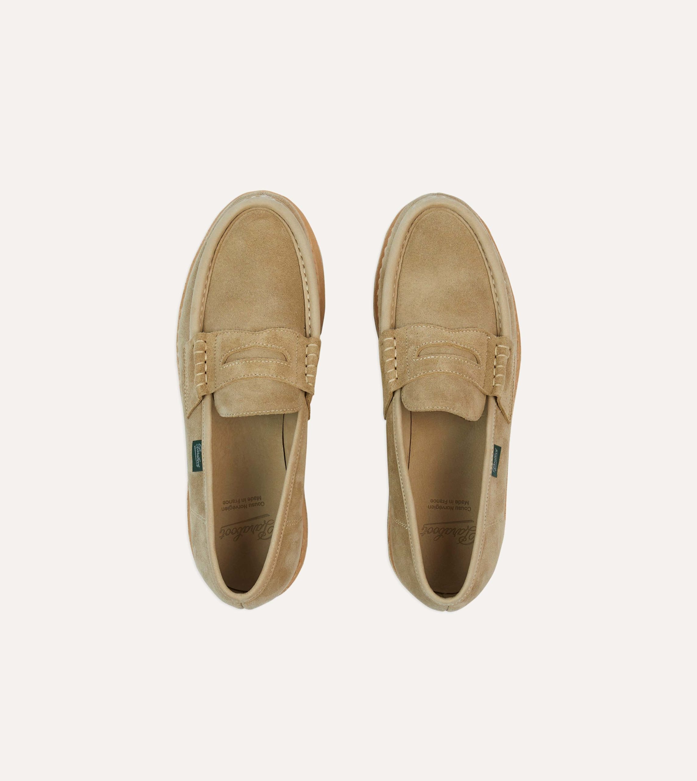 Paraboot Nantes Sand Suede Loafer - Image 4