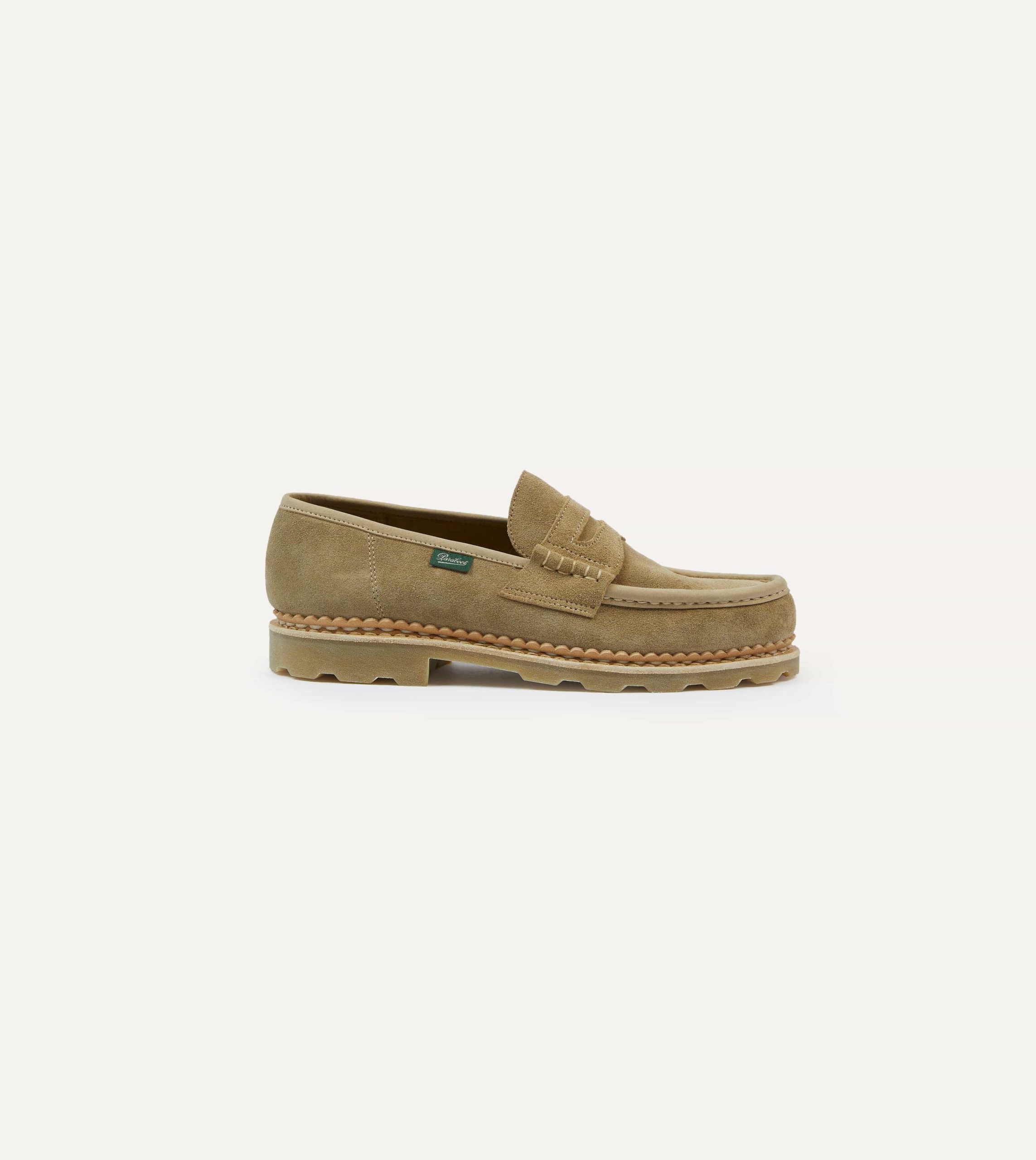 Paraboot Nantes Sand Suede Loafer - Image 6