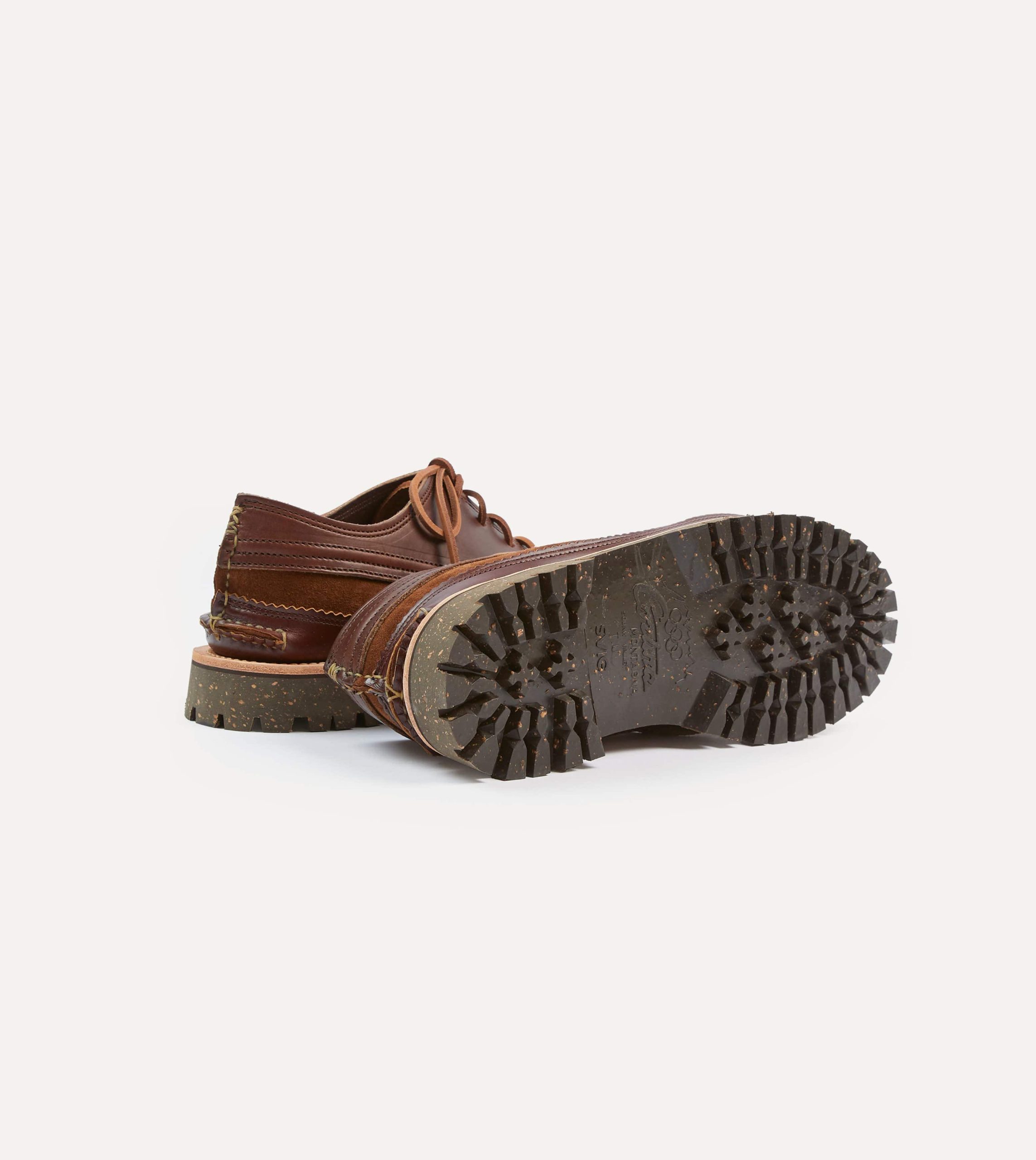 Yuketen Brown Leather Maine Guide Ox Shoe - Image 2