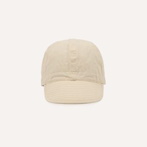 Câbleami Ecru 6oz Chambray Cotton Army Cap