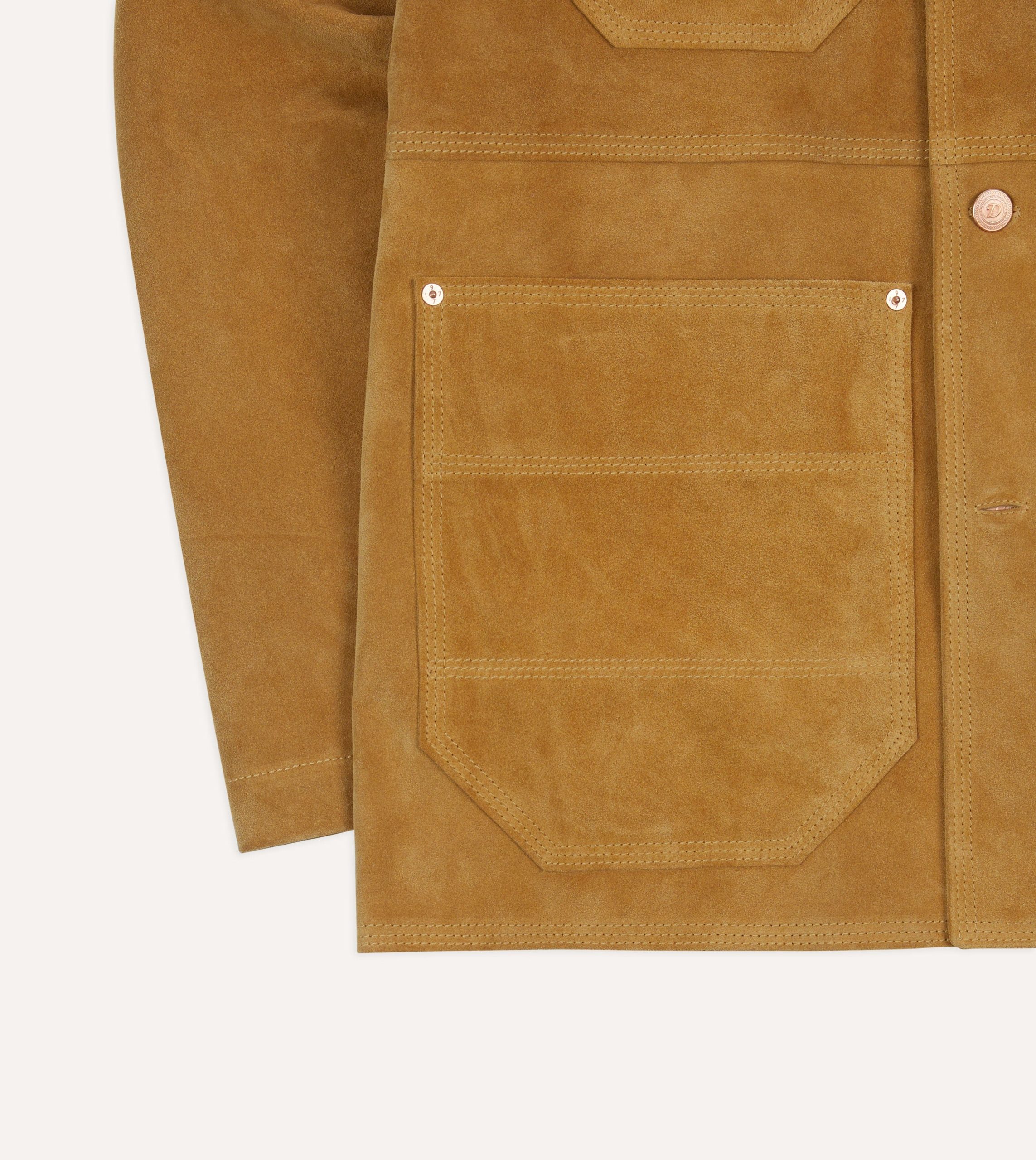 Sand Suede Welder Jacket - Image 6