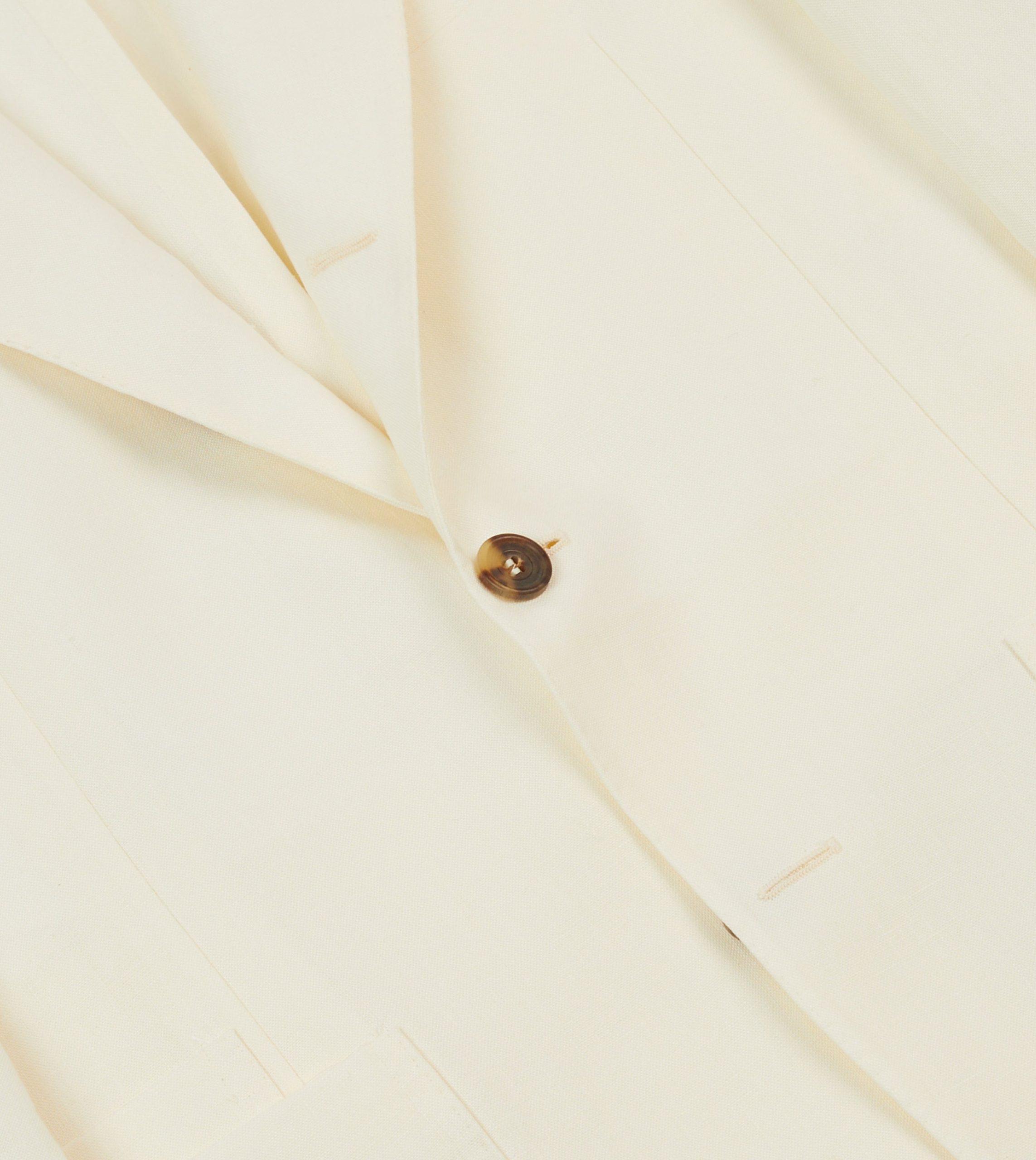 Ecru Irish Linen Tailored Jacket - Image 5