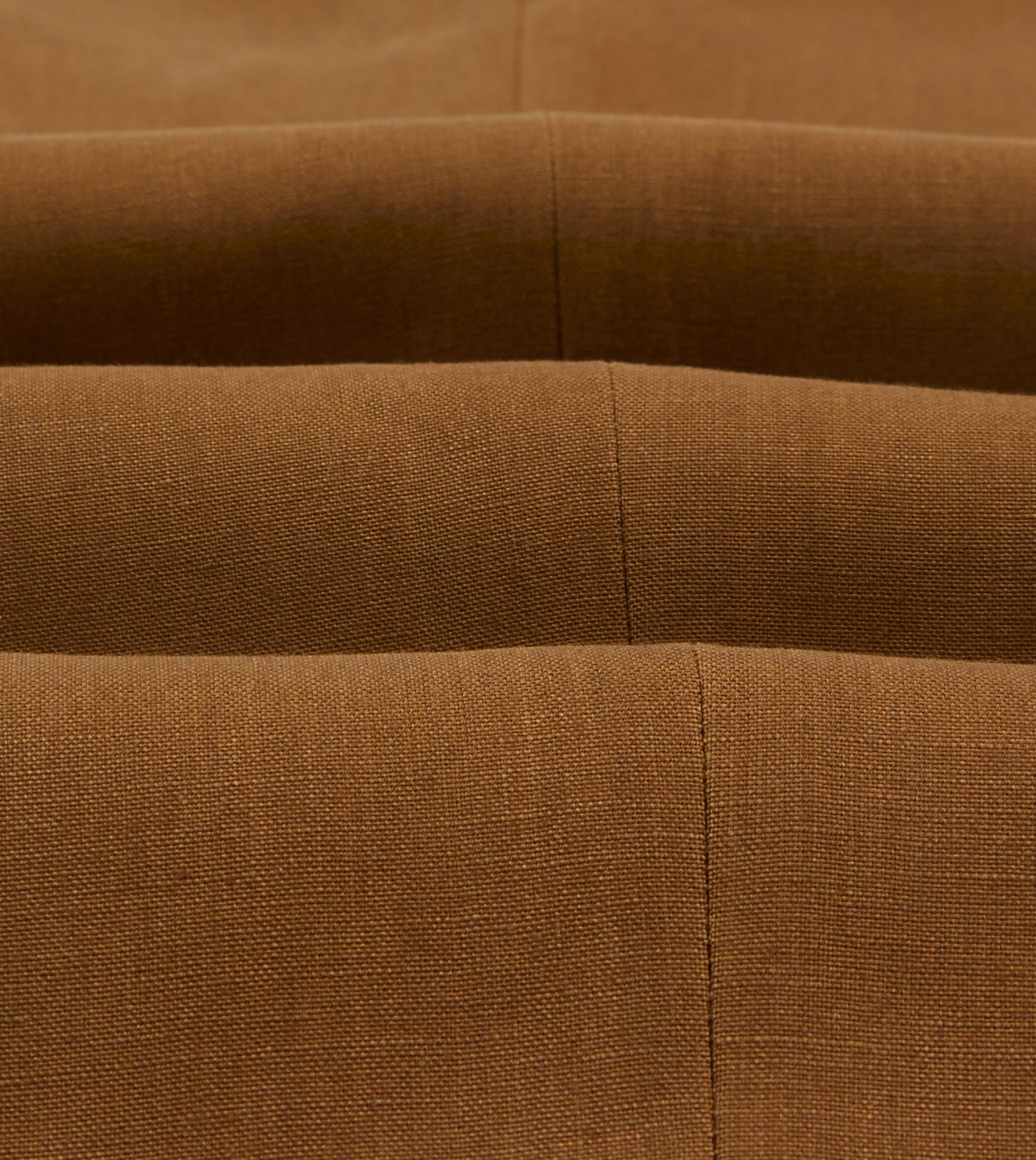 Brown Irish Linen Tailored Jacket - Image 2