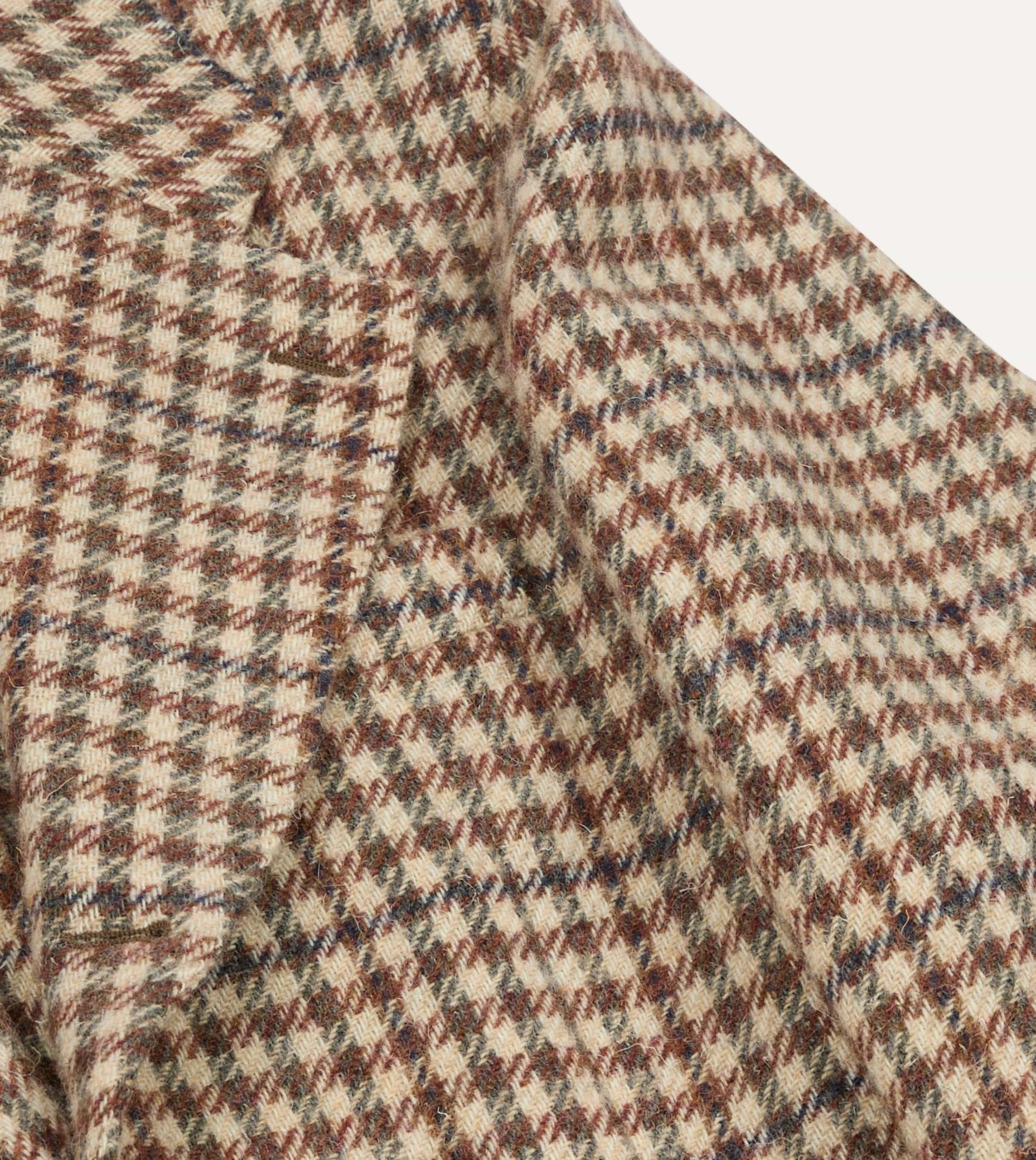 Ecru Gun Club Check Tweed Blazer - Image 4