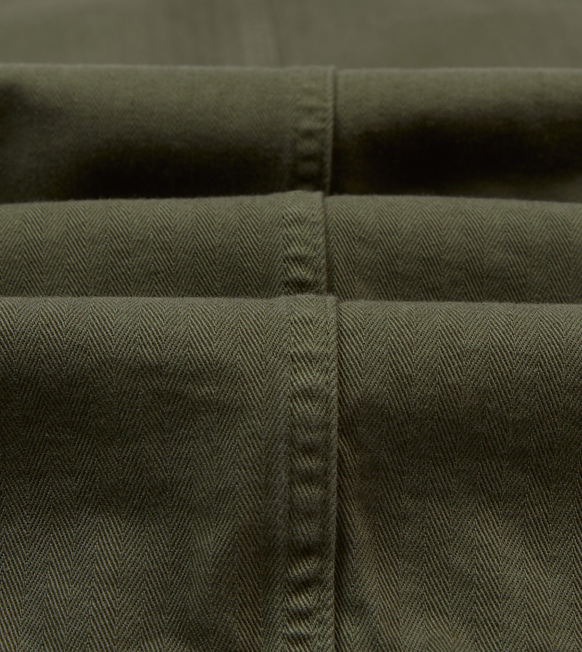 Olive Herringbone Cotton Games Blazer Mk. I - Image 2