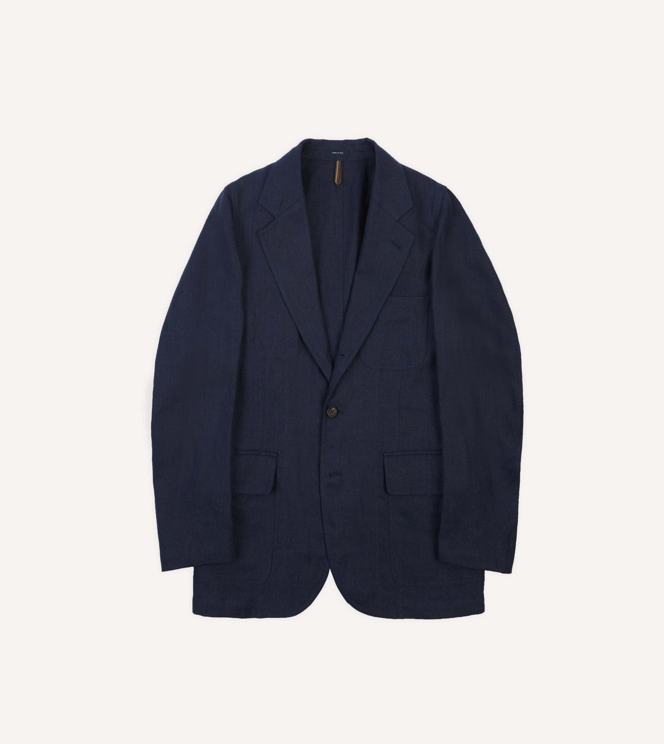 Navy Antique Linen Games Blazer Mk. I