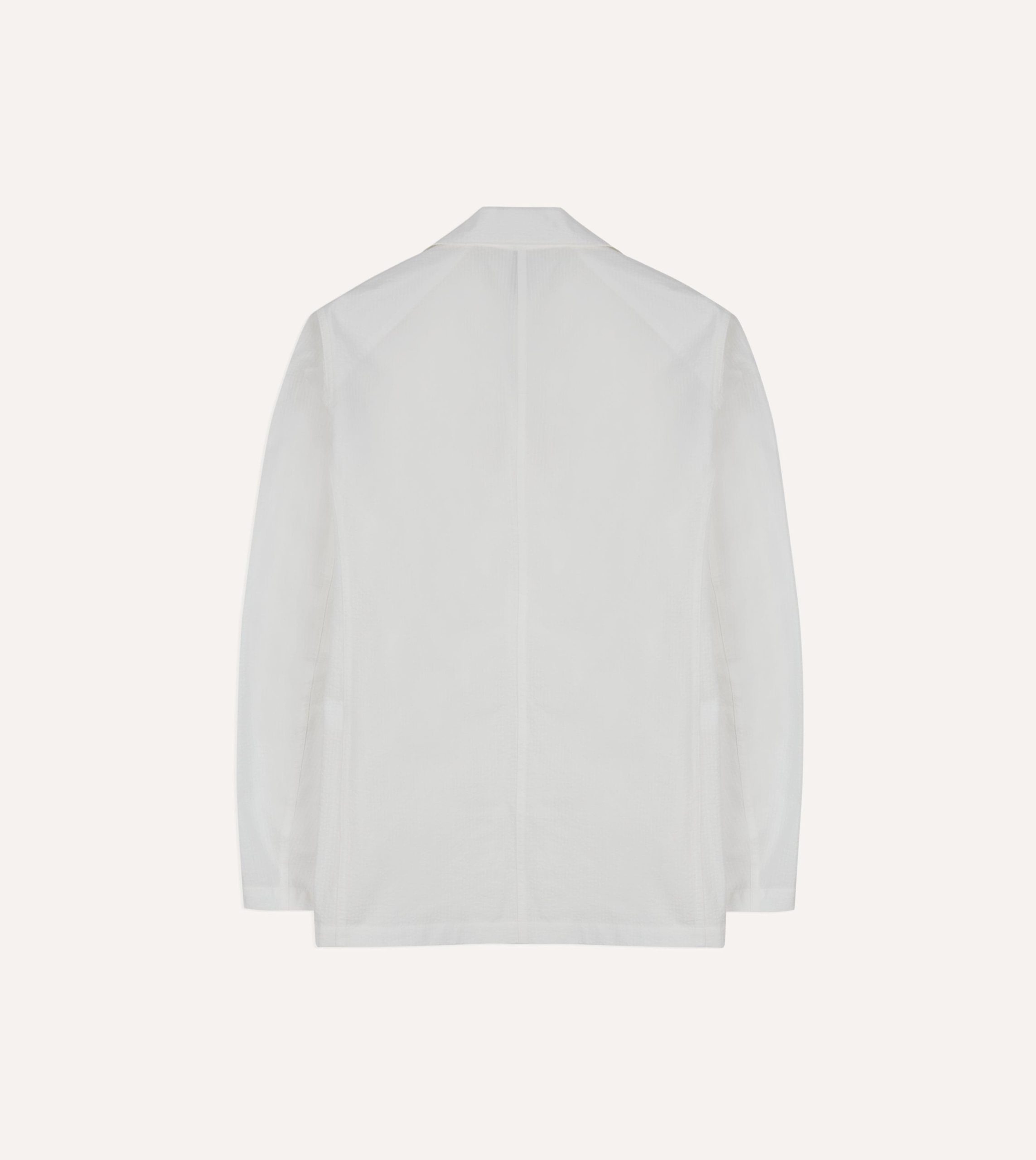 Michael McGregor for Drake's White Seersucker Games Blazer Mk. I - Image 9