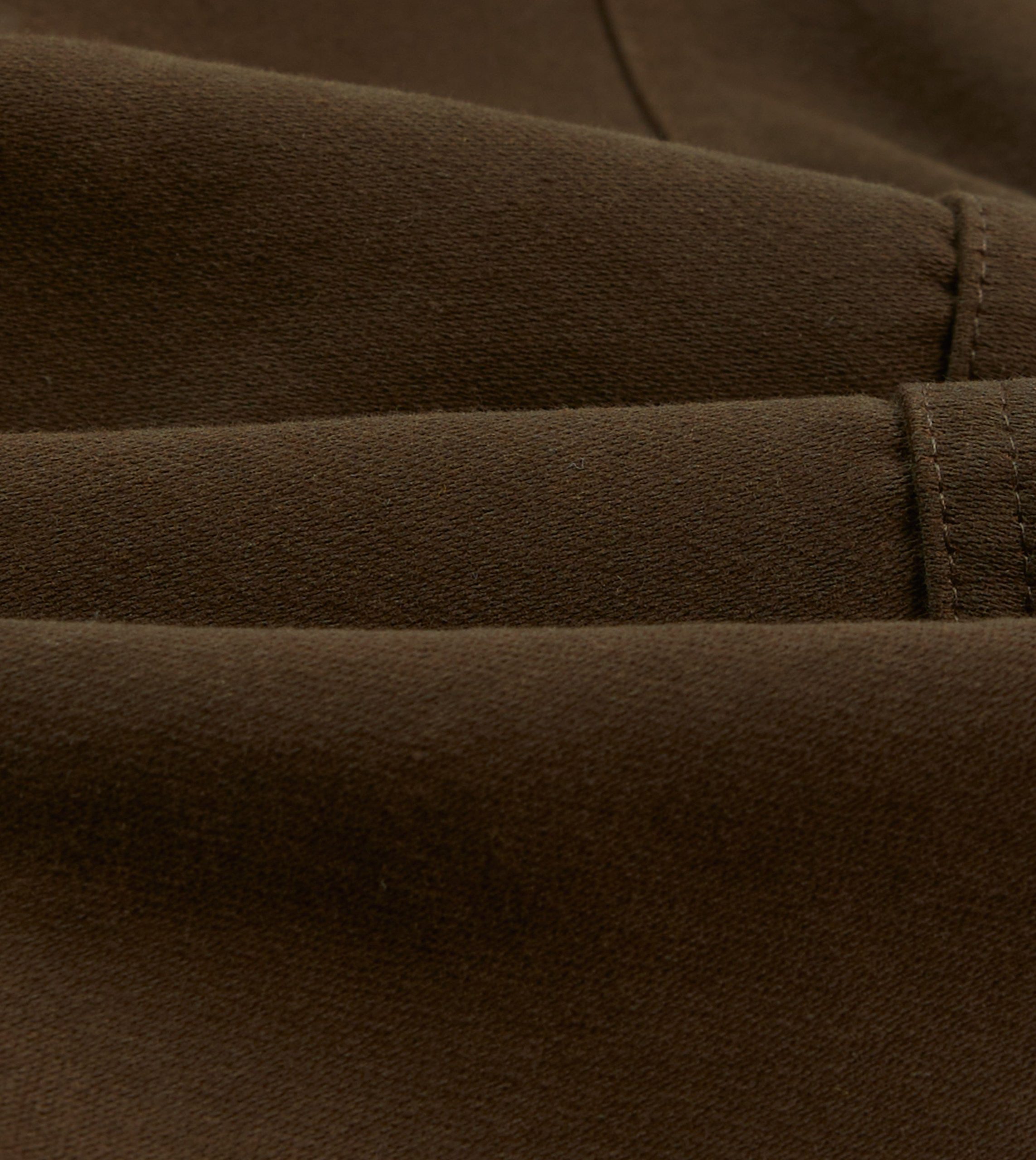 Brown Cotton Twill Western Games Blazer - Image 2