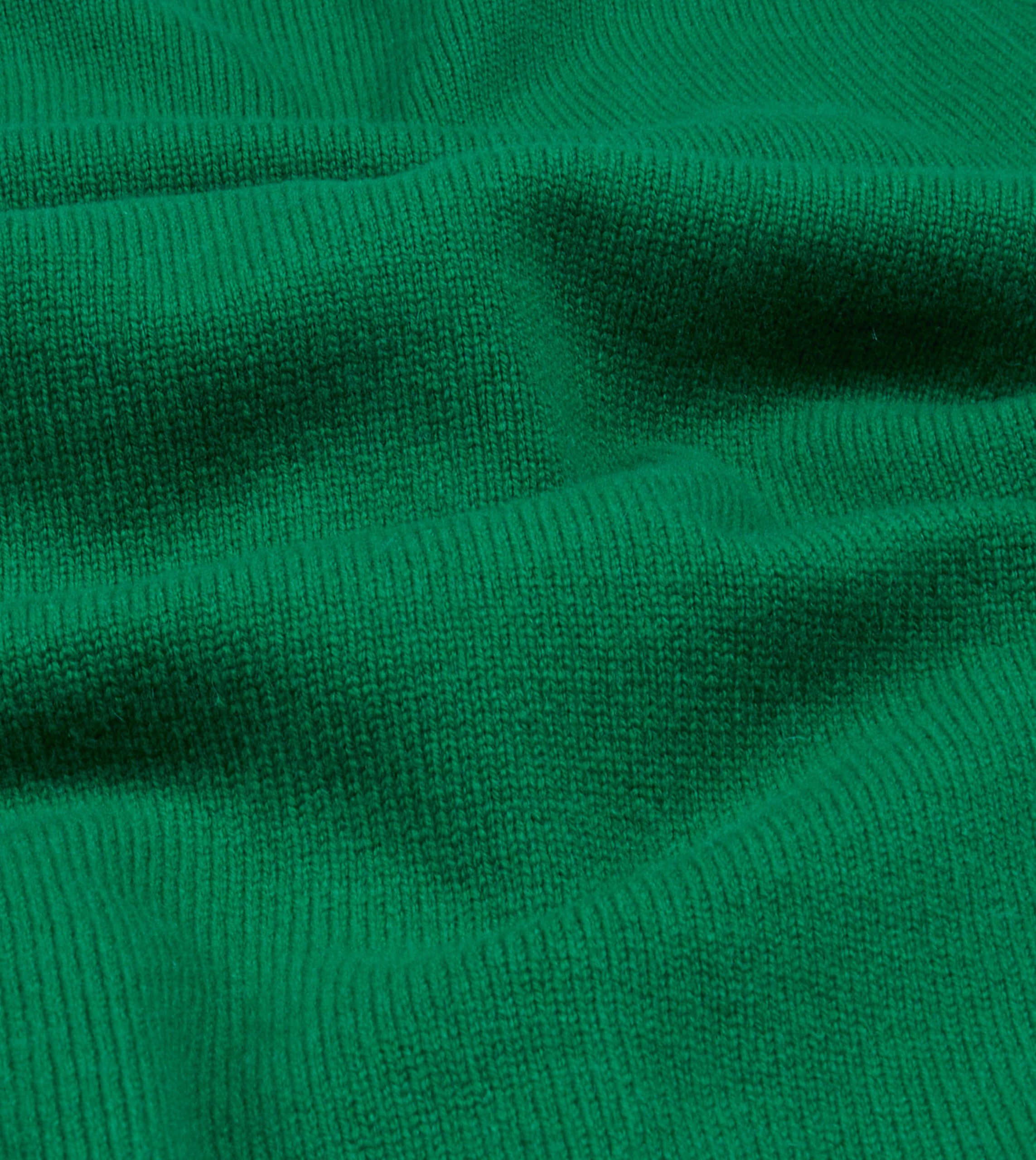 Green Lambswool 6 Button Cardigan - Image 2