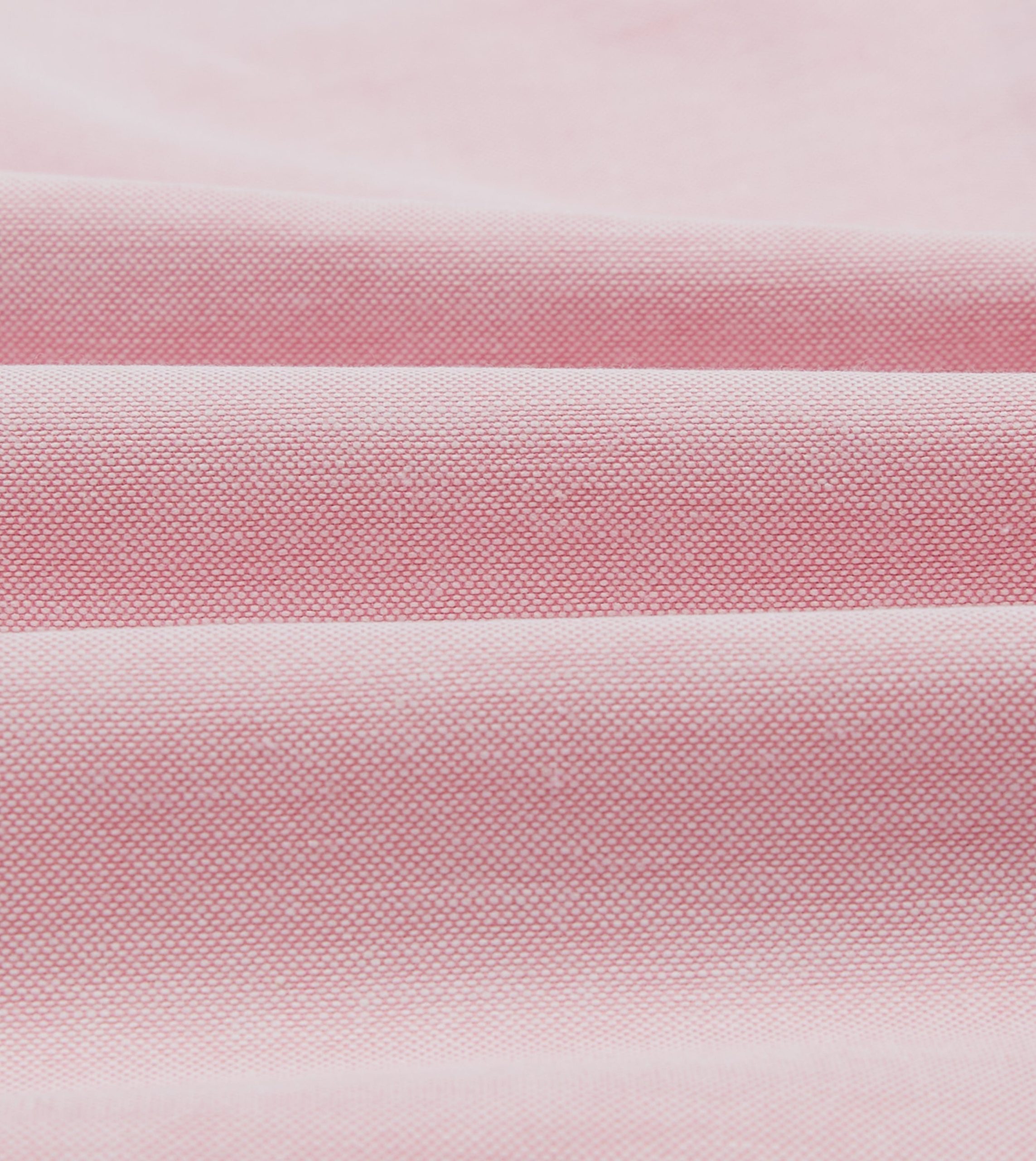 Bright Pink Cotton Oxford Cloth Button-Down Shirt - Image 2