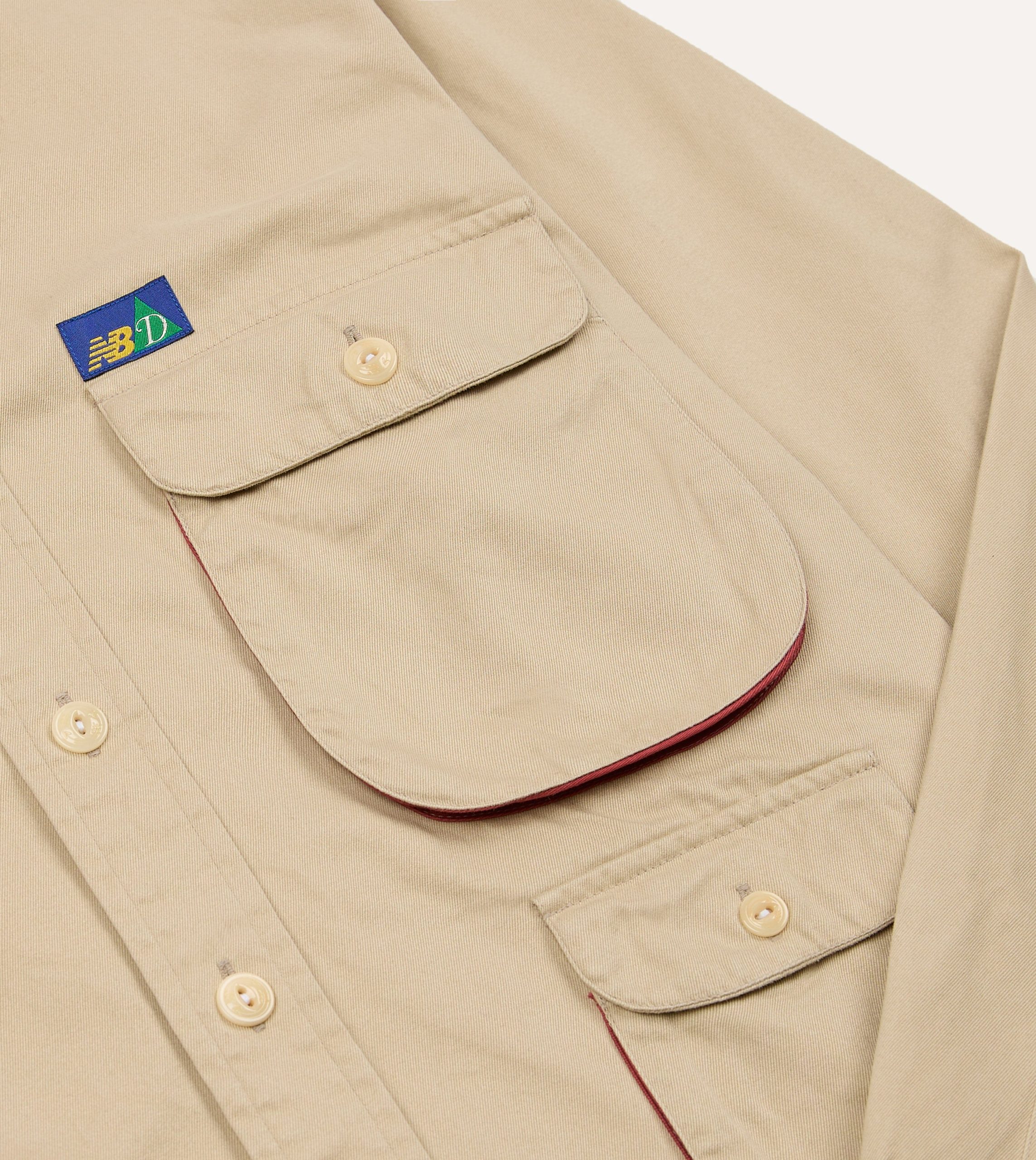 Drake's and New Balance Utility Work Shirt - Image 4