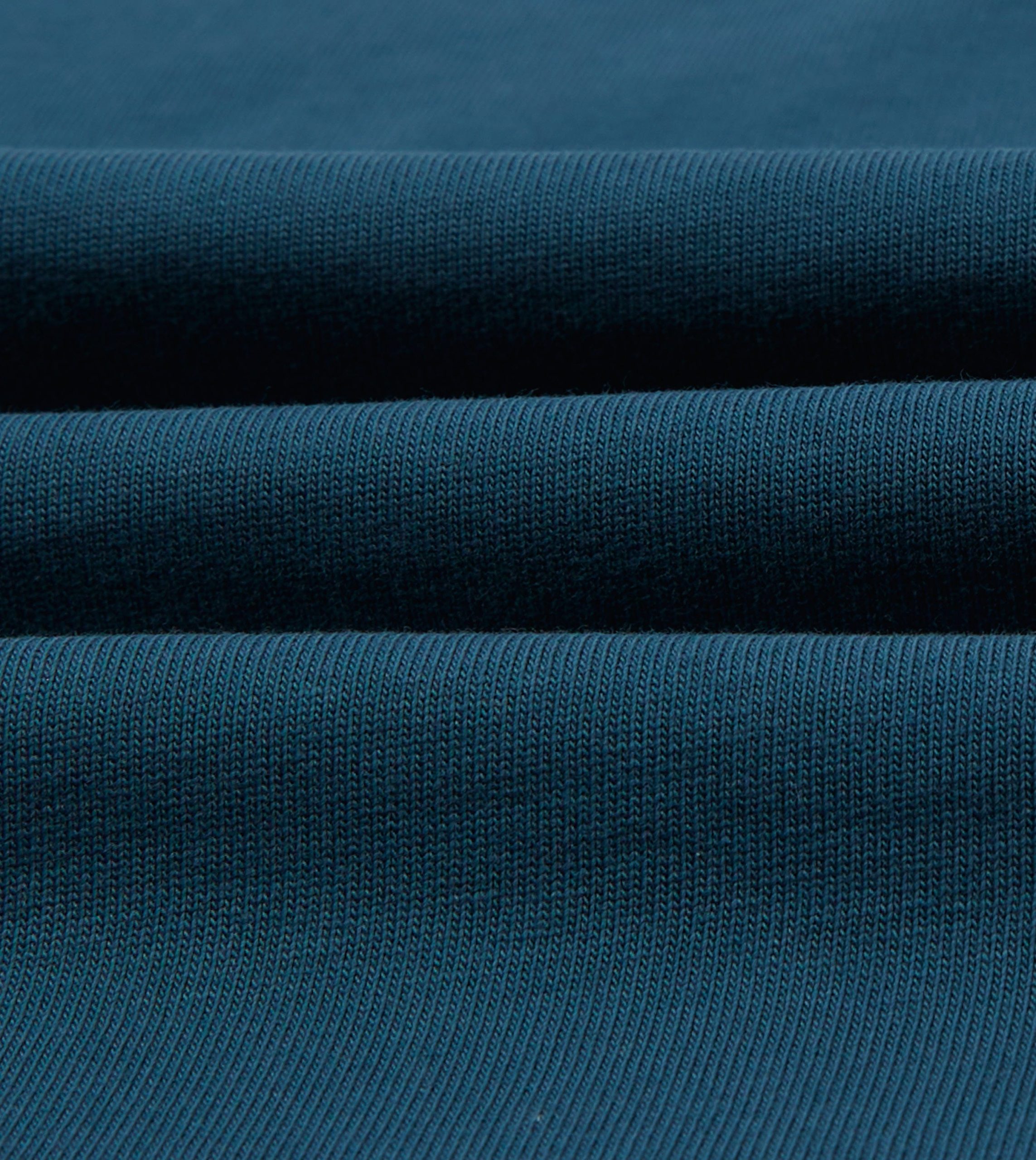 Navy. Yellow. Red and Green Colourblock Cotton Rugby Shirt - Image 2