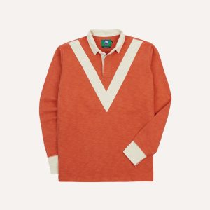 Drake's and New Balance '77 Flamé Rugby Shirt