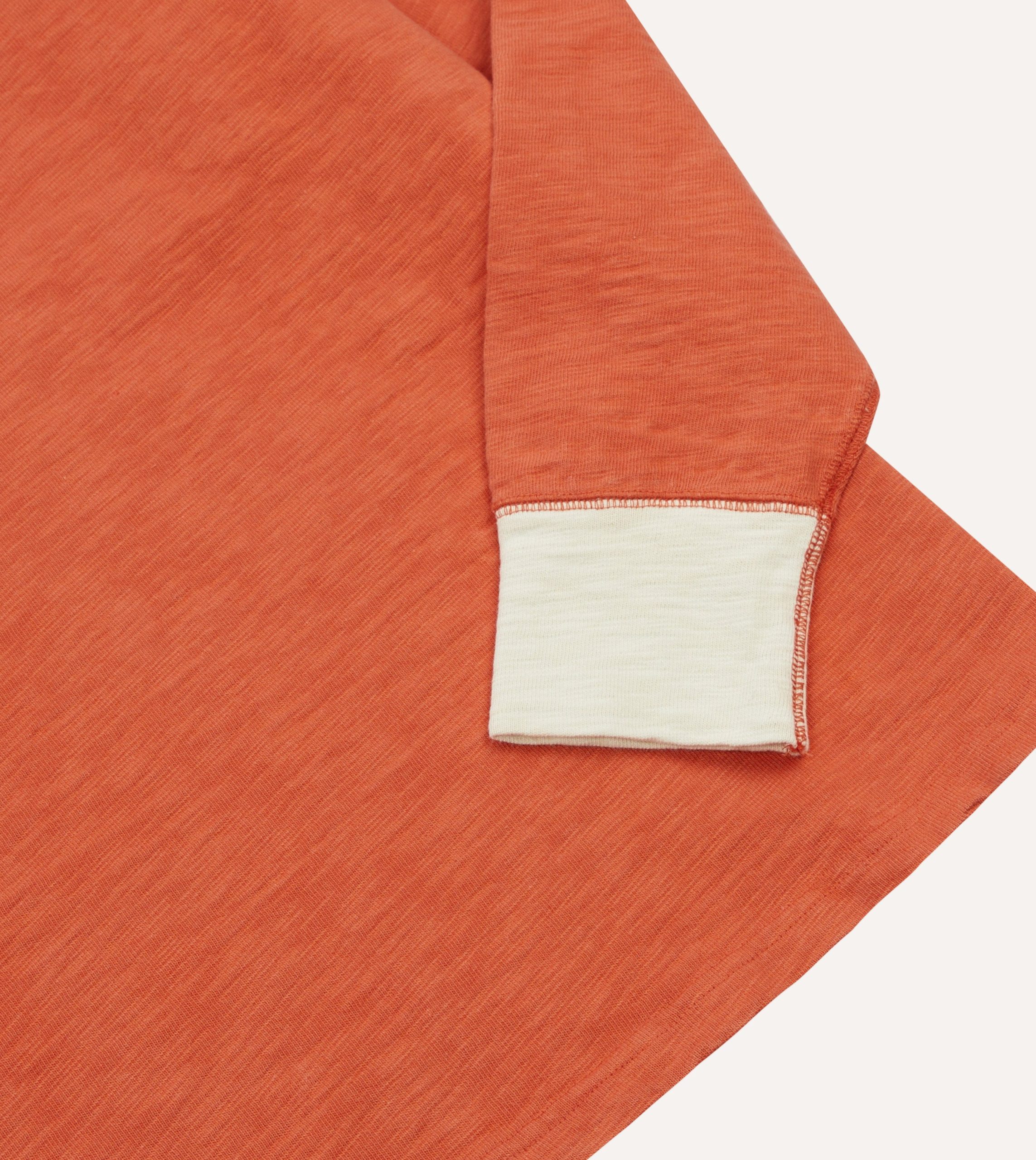 Drake's and New Balance '77 Flamé Rugby Shirt - Image 6