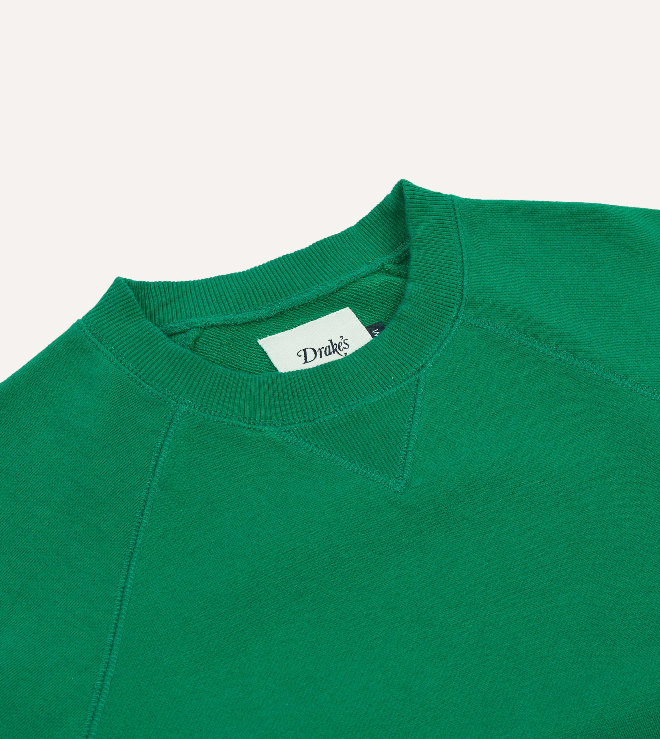 Green Cotton Cashmere Sweatshirt - Image 3
