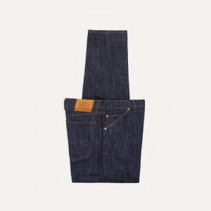 Indigo Rinse 15.5oz Japanese Selvedge Denim Five-Pocket Jeans