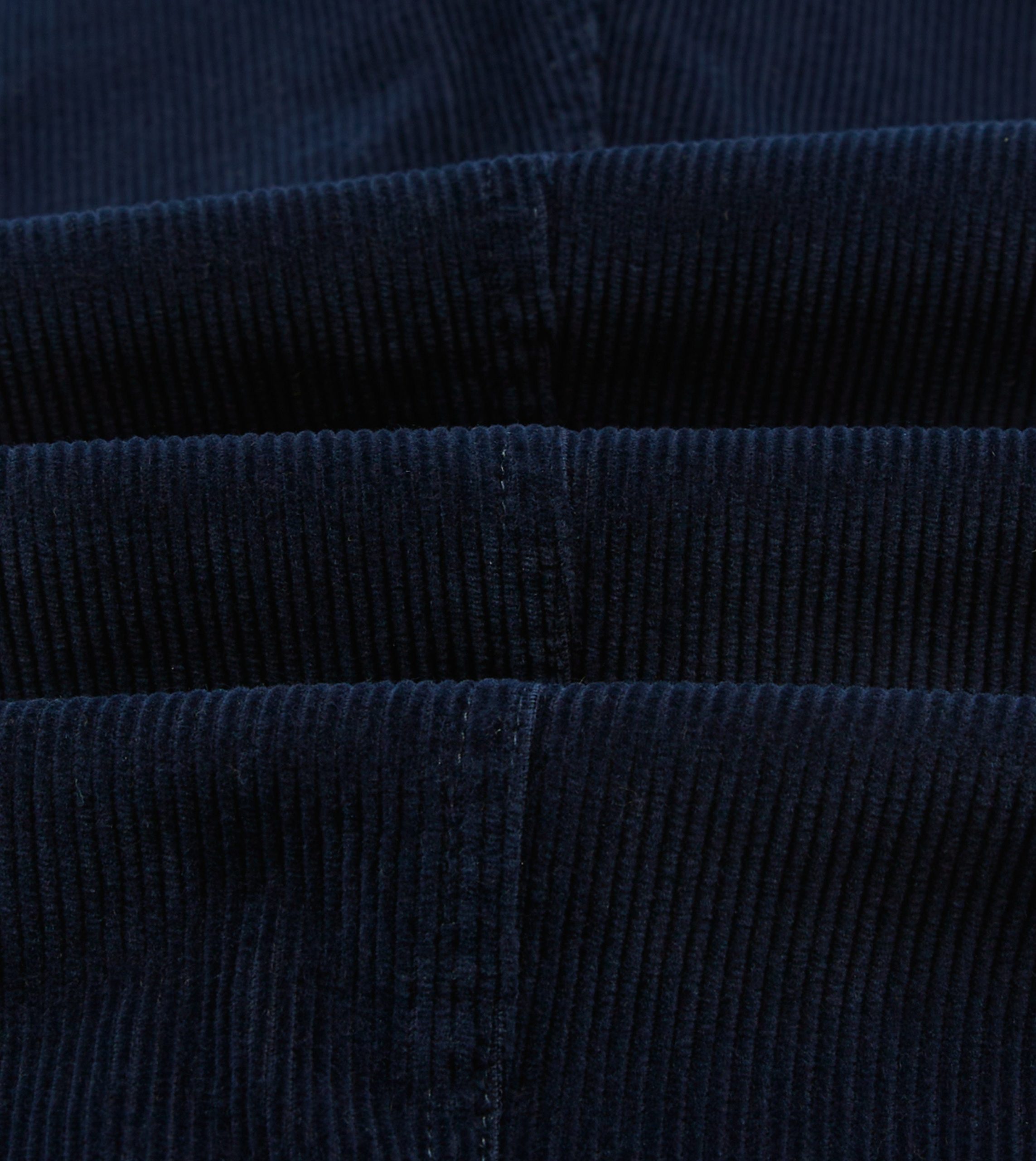 Navy Cotton Corduroy Field Games Trousers - Image 2