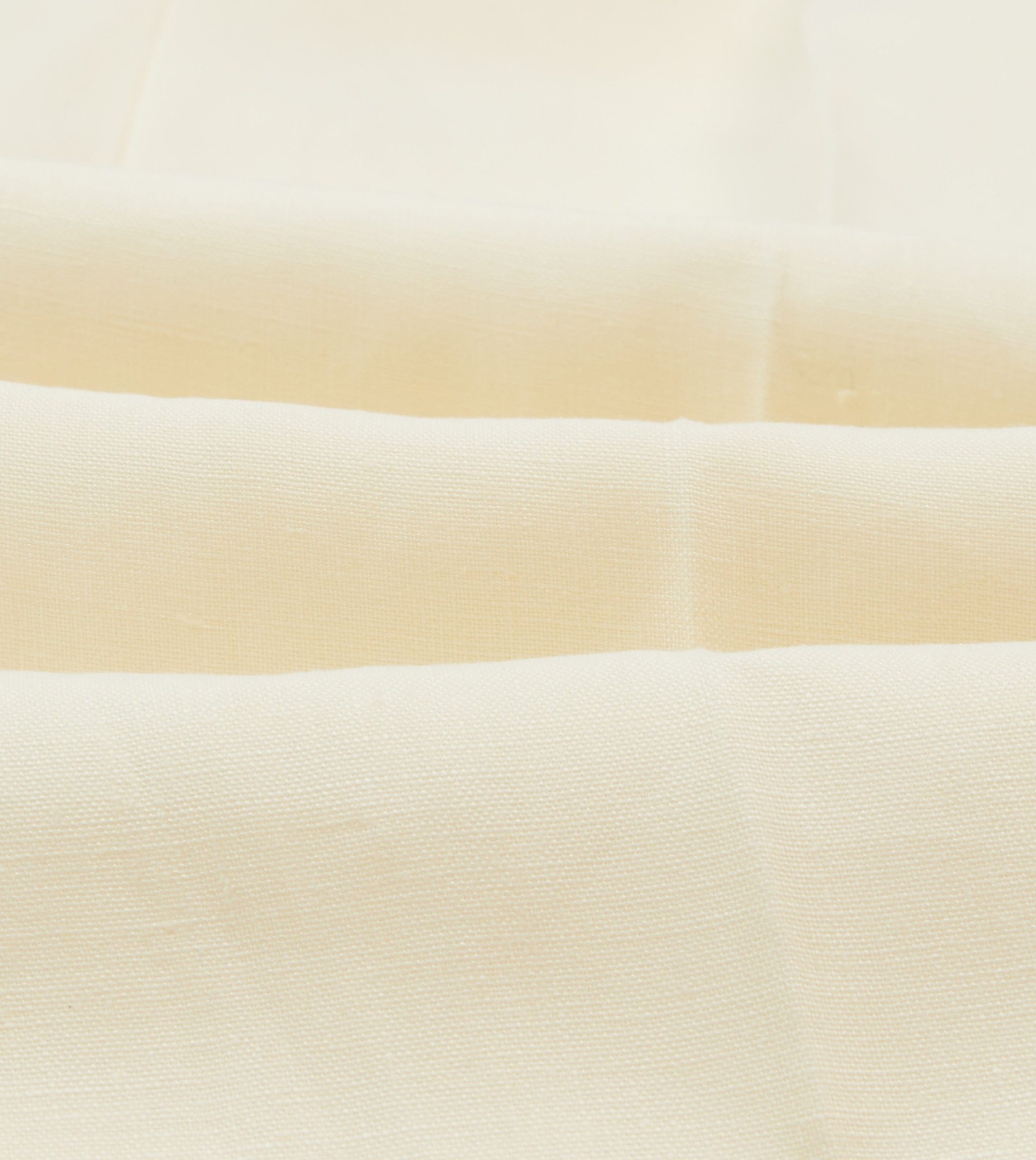 Ecru Irish Linen Single Pleat Trouser - Image 2
