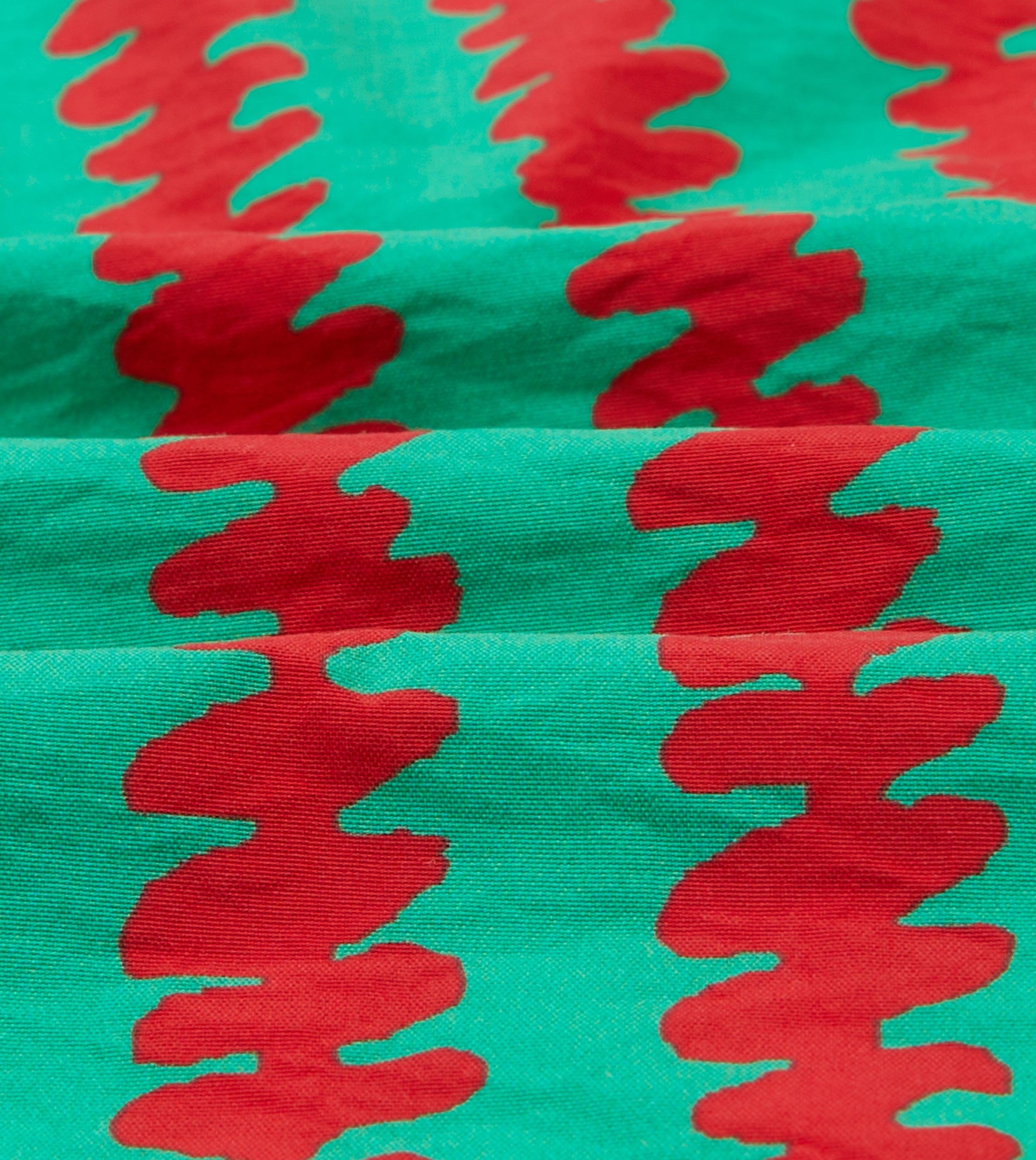 Kilim Stripe Print Nylon Drawstring Swim Shorts - Image 2