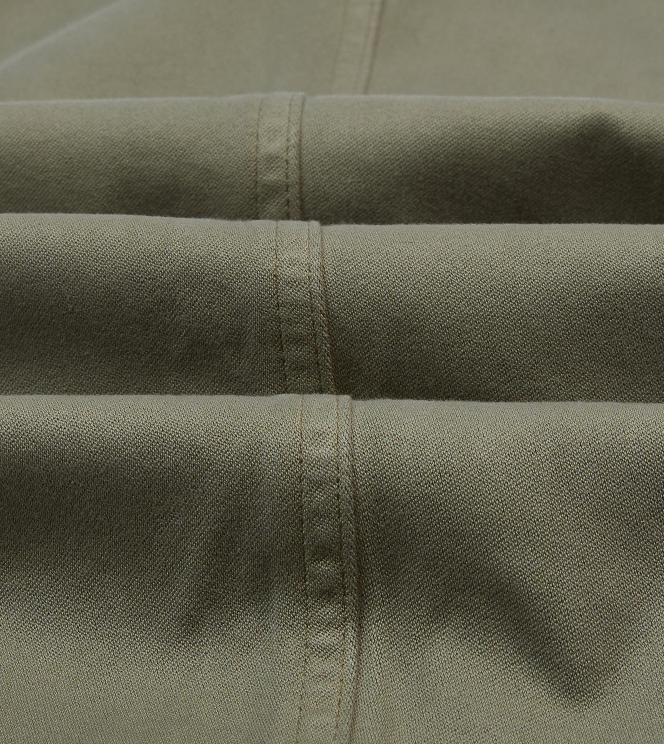 Light Olive Cotton Fatigue Trouser - Image 2