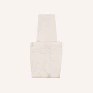Ecru 12.7oz Selvedge Denim Painter Pants