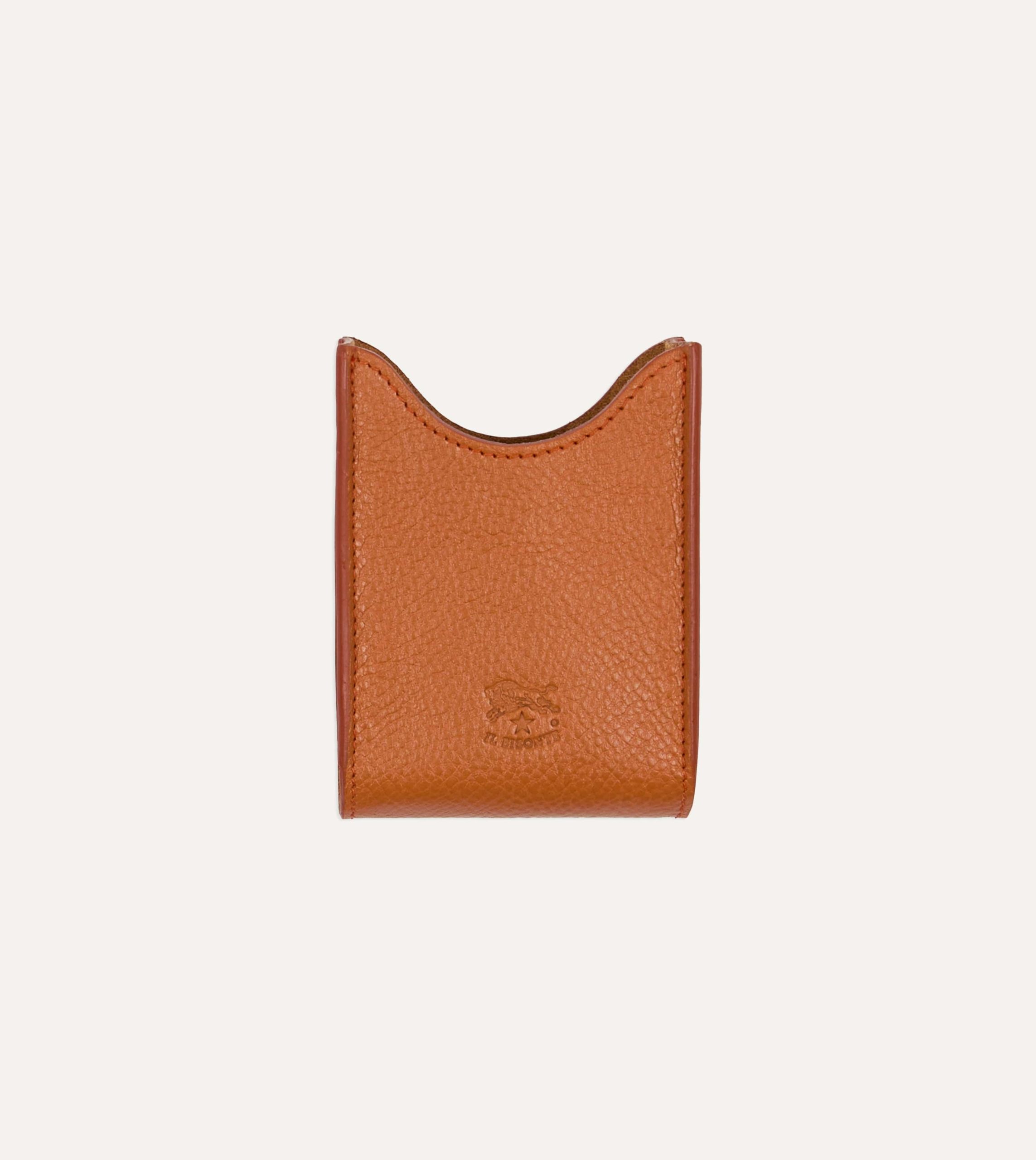 Il Bisonte Leather Playing Card Case